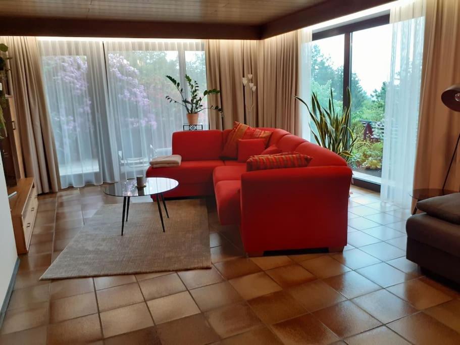 Komfort-Ferienwohnung Auf Der Eulenburg Grafengehaig Kültér fotó