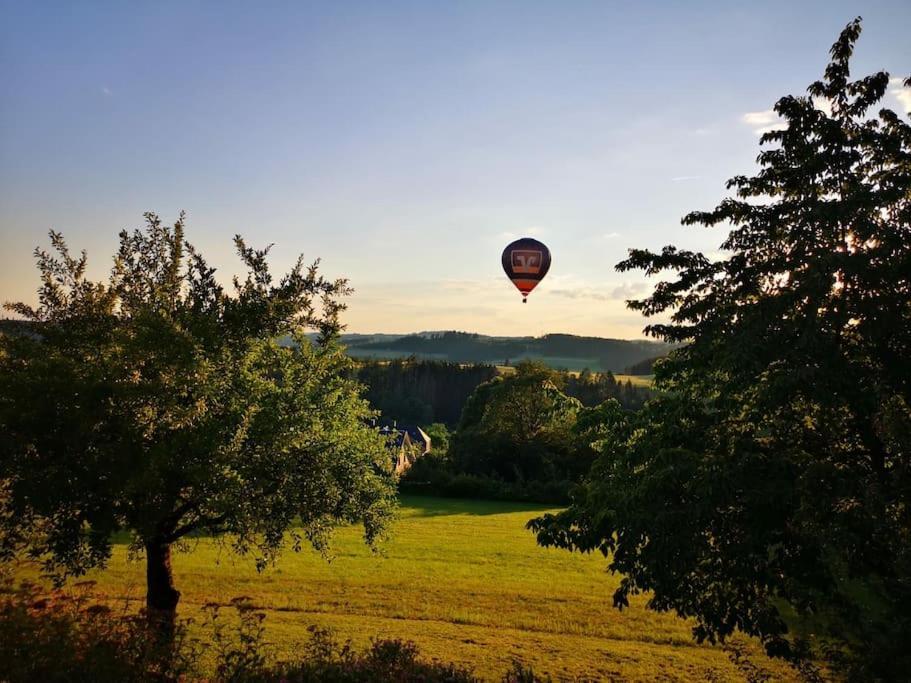 Komfort-Ferienwohnung Auf Der Eulenburg Grafengehaig Kültér fotó