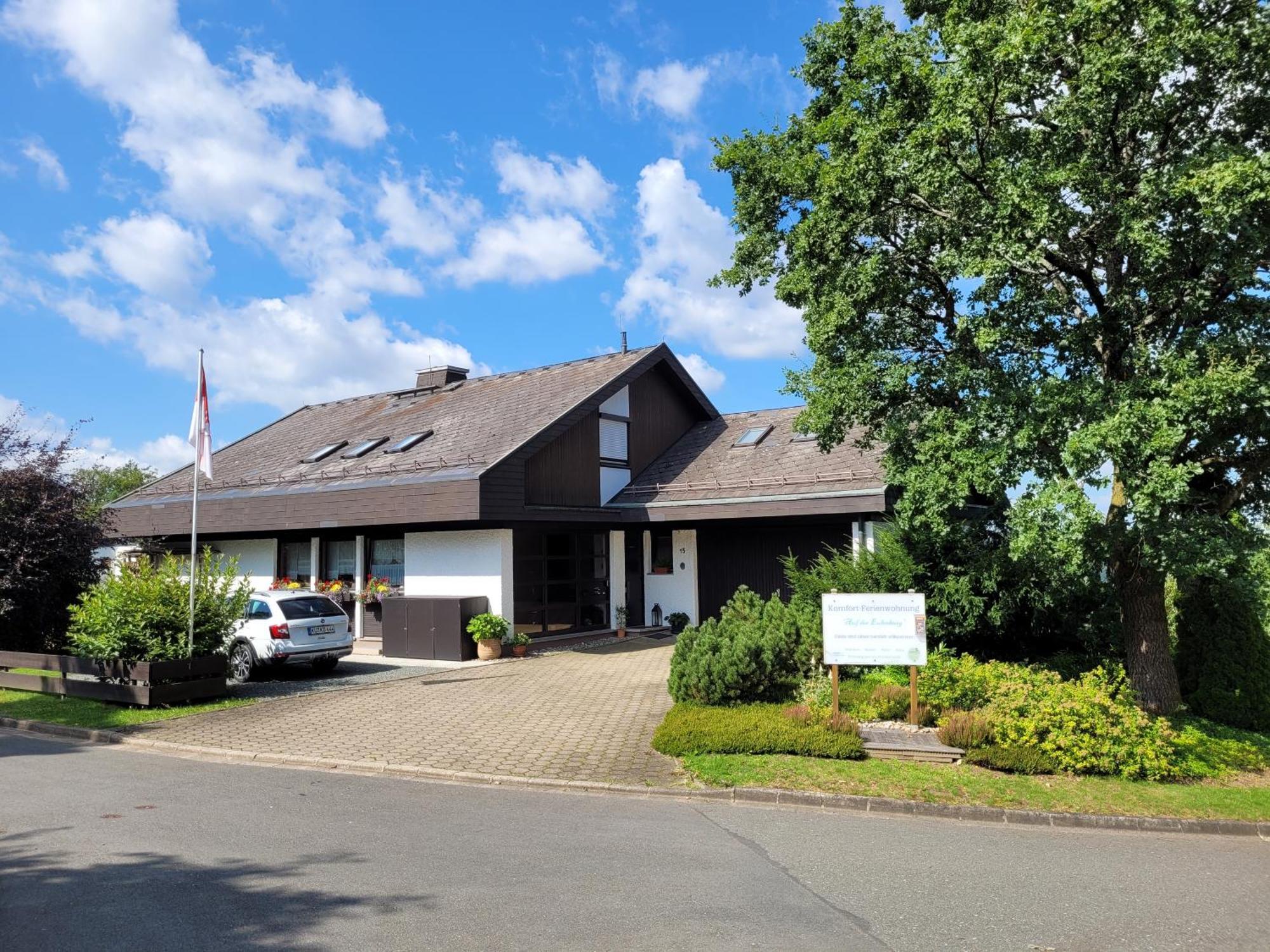 Komfort-Ferienwohnung Auf Der Eulenburg Grafengehaig Kültér fotó